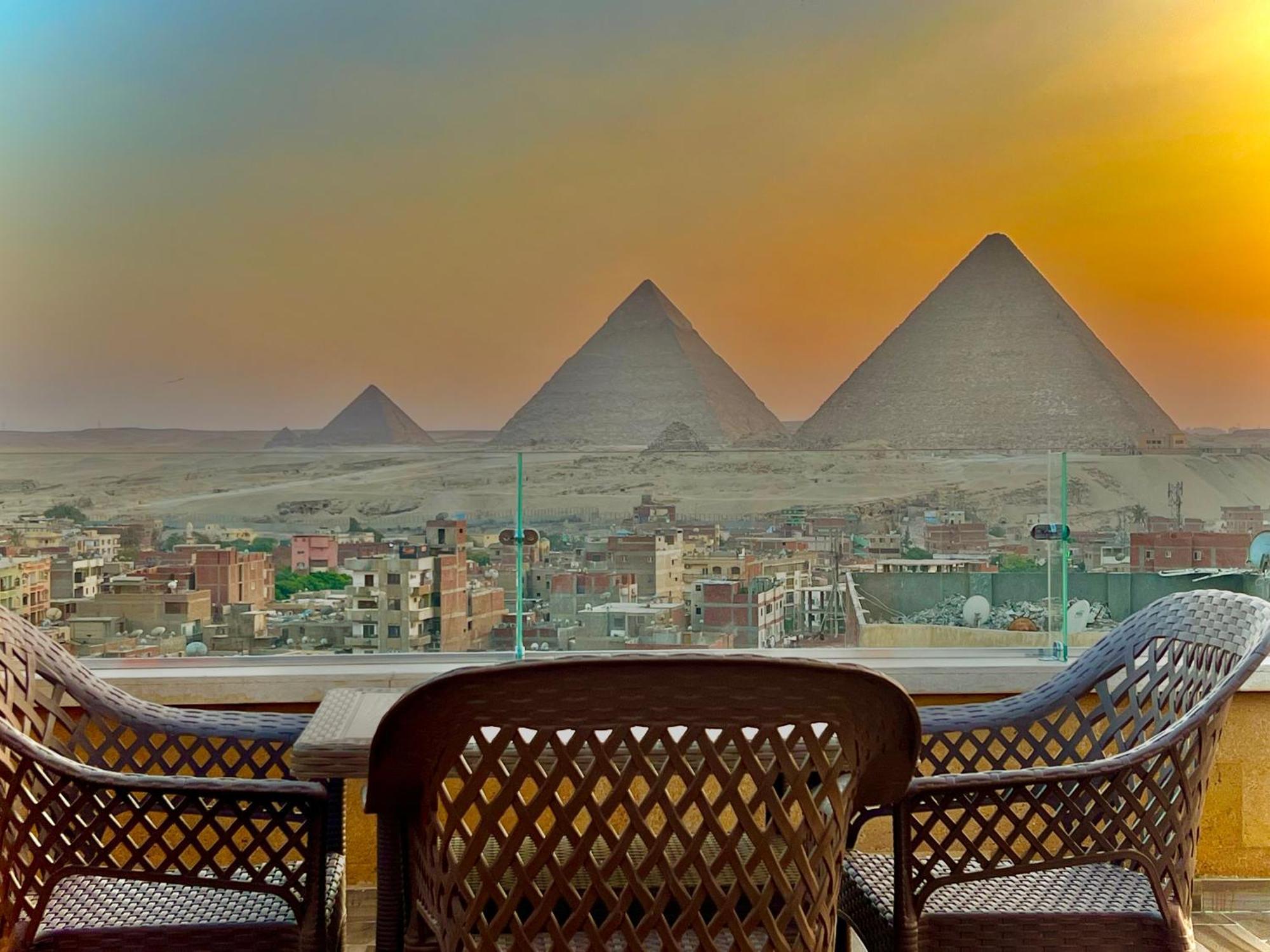 Celia Pyramids View Inn Cairo Exterior photo